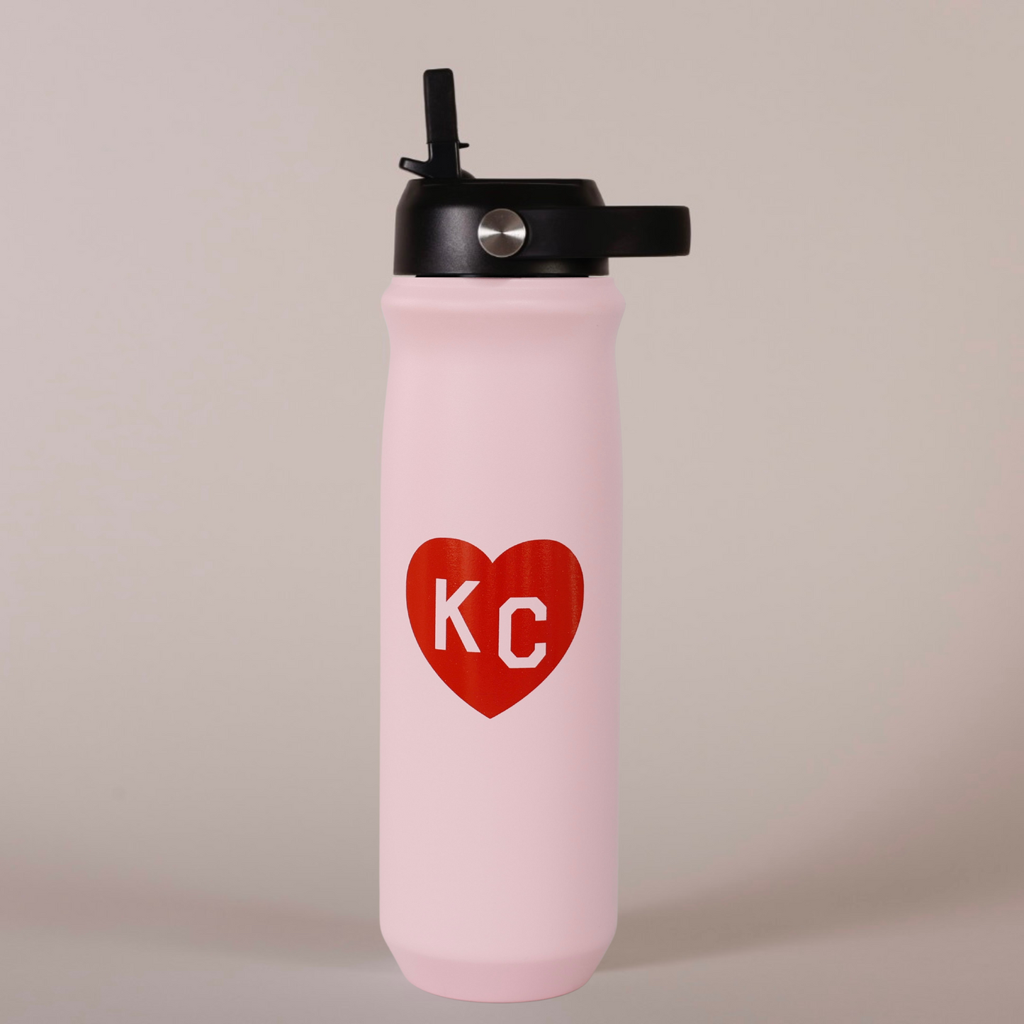 Charlie Hustle Pink KC Heart